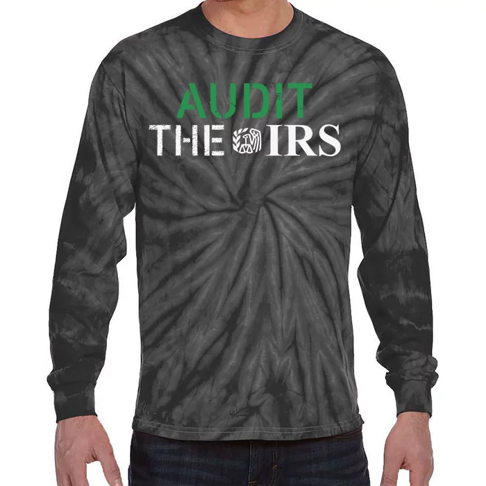 Okeefe Audit The Irs Tie-Dye Long Sleeve Shirt