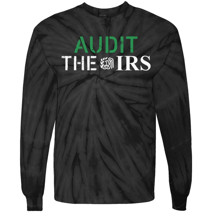 Okeefe Audit The Irs Tie-Dye Long Sleeve Shirt