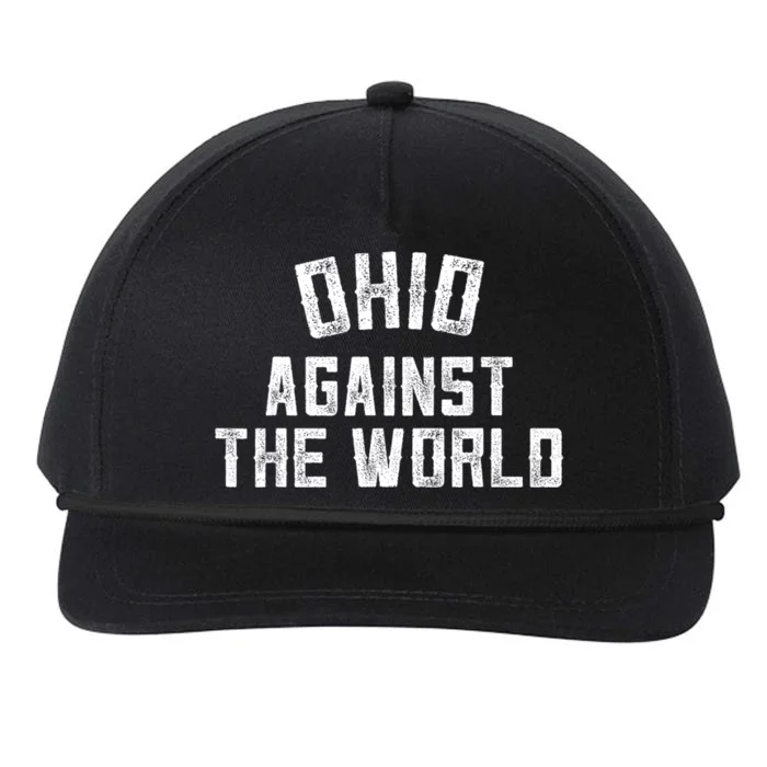 Ohio Against The World Snapback Five-Panel Rope Hat