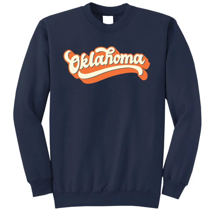 Oklahoma America Usa State Retro Sweatshirt