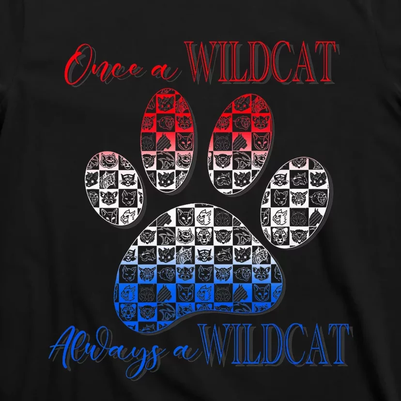 One A Wildcats Always In A Paw Print T-Shirt