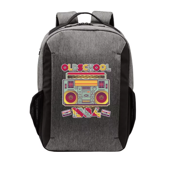 Oldschool Boombox 1984 40th Birthday Vector Backpack