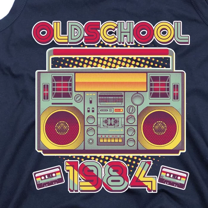 Oldschool Boombox 1984 40th Birthday Tank Top