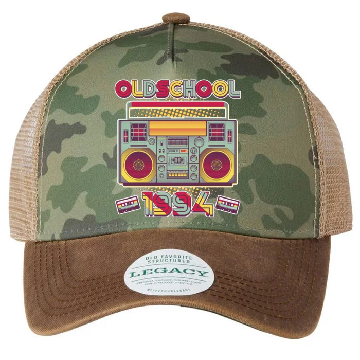 Oldschool Boombox 1994 30th Birthday Legacy Tie Dye Trucker Hat