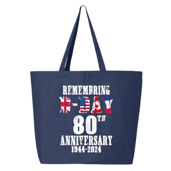 Omaha Beach 1944 Dday 2024 80th Anniversary Normandy 25L Jumbo Tote