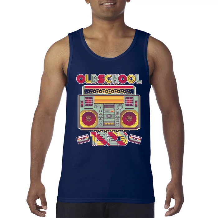 Oldschool Boombox 1923 100th Birthday Tank Top