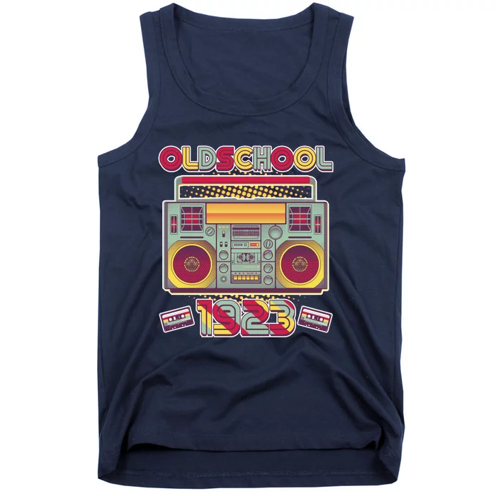 Oldschool Boombox 1923 100th Birthday Tank Top