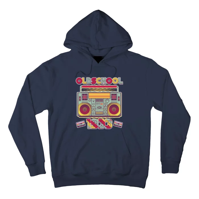 Oldschool Boombox 1933 90th Birthday Hoodie