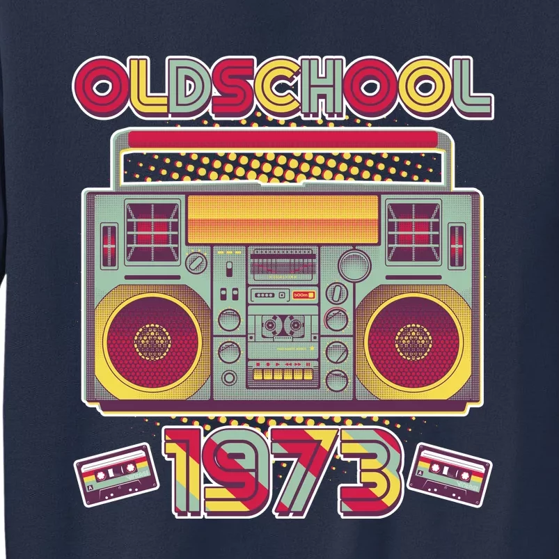 Oldschool Boombox 1973 50th Birthday Sweatshirt