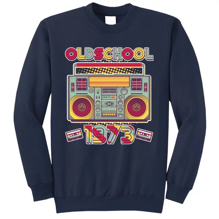 Oldschool Boombox 1973 50th Birthday Sweatshirt