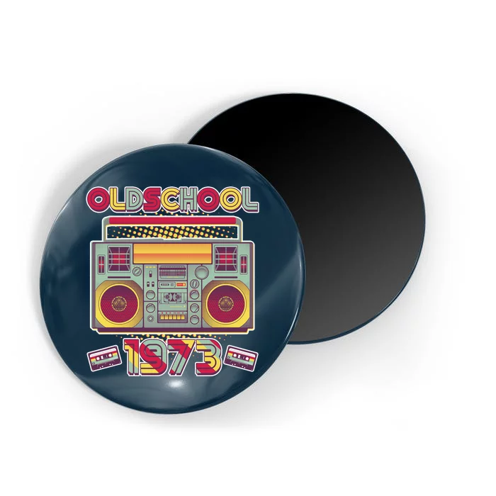 Oldschool Boombox 1973 50th Birthday Magnet