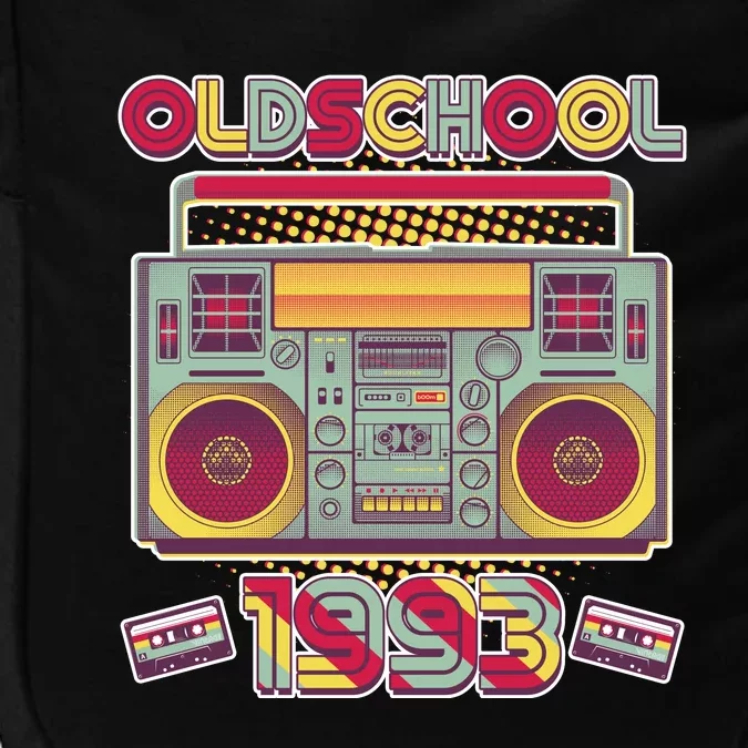 Oldschool Boombox 1993 30th Birthday Impact Tech Backpack