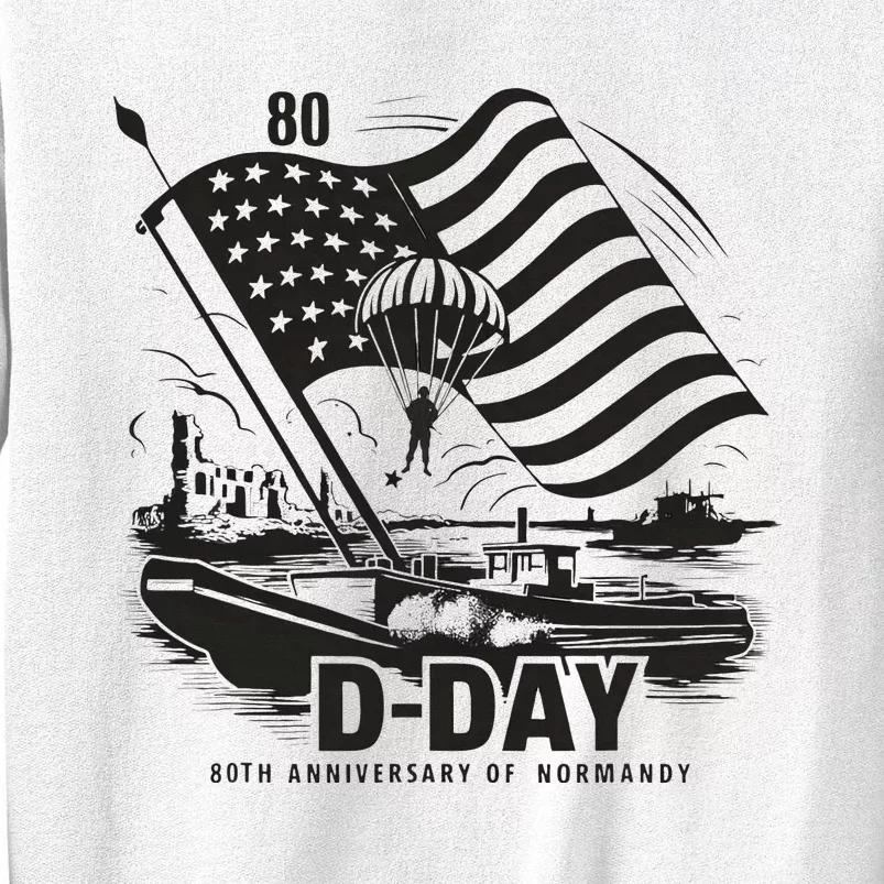 Omaha Beach 1944 Dday 2024 80th Anniversary Normandy Sweatshirt