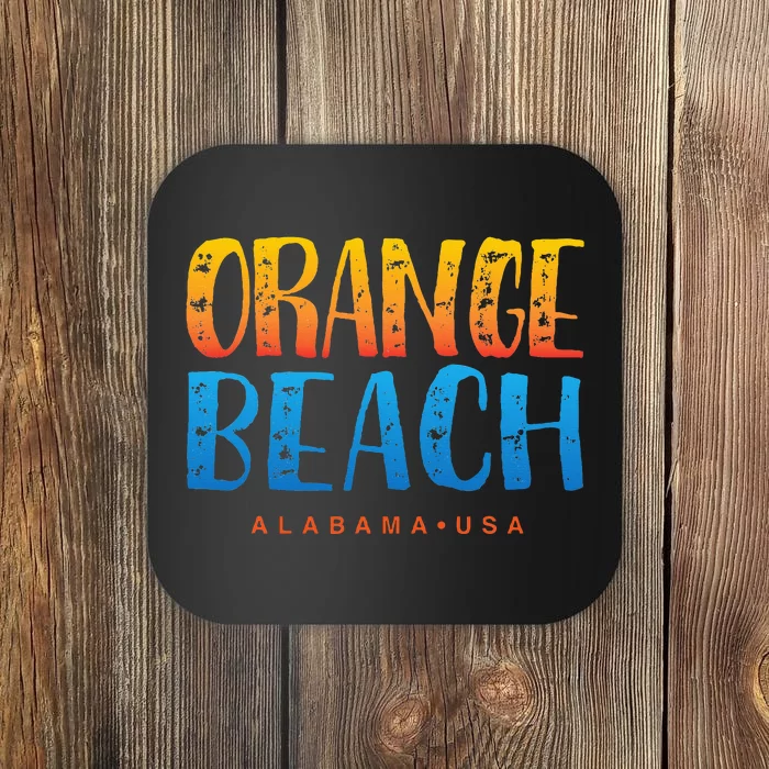 Orange Beach Alabama Souvenir Coaster