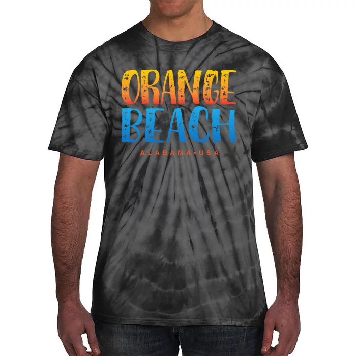 Orange Beach Alabama Souvenir Tie-Dye T-Shirt