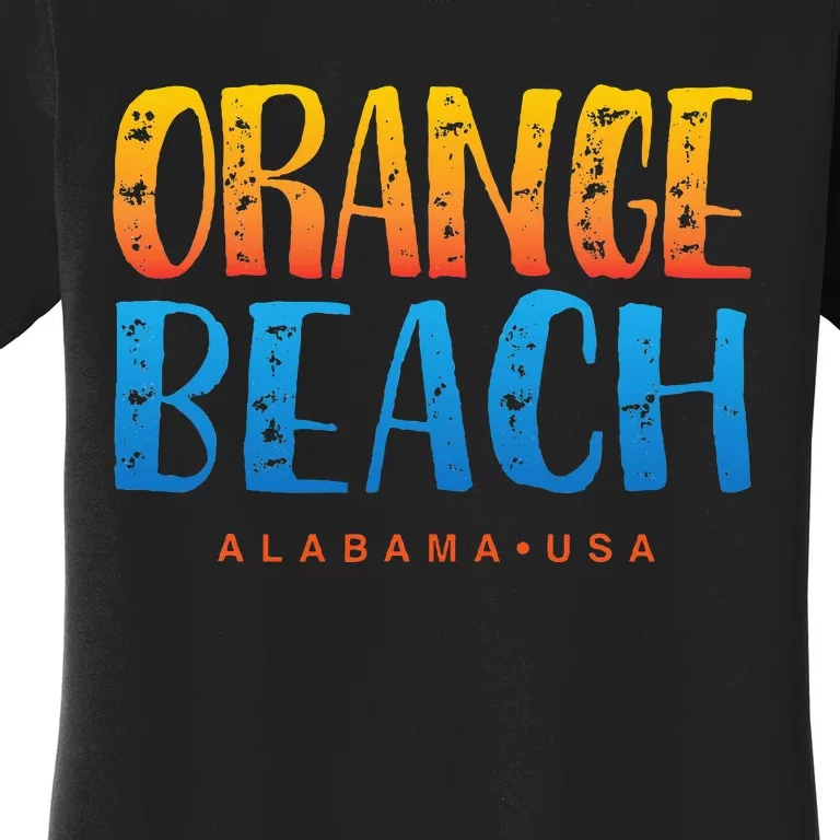 Orange Beach Alabama Souvenir Women's T-Shirt