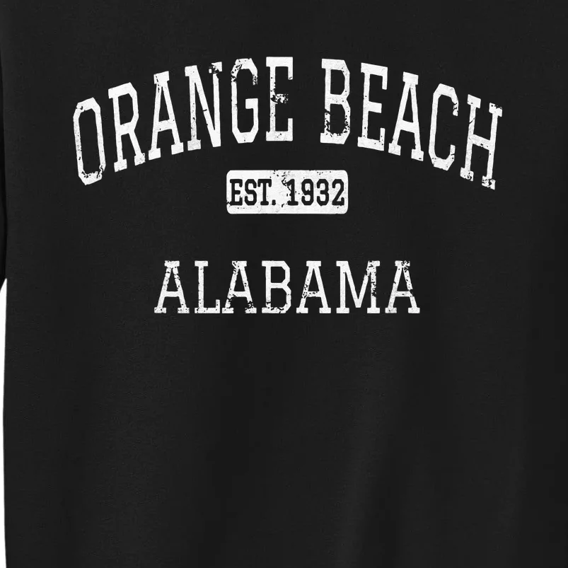 Orange Beach Alabama AL Vintage Tall Sweatshirt