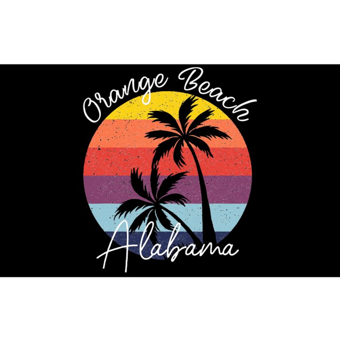 Orange Beach Alabama Vintage 80S Beach Island Surfer Gift Bumper Sticker