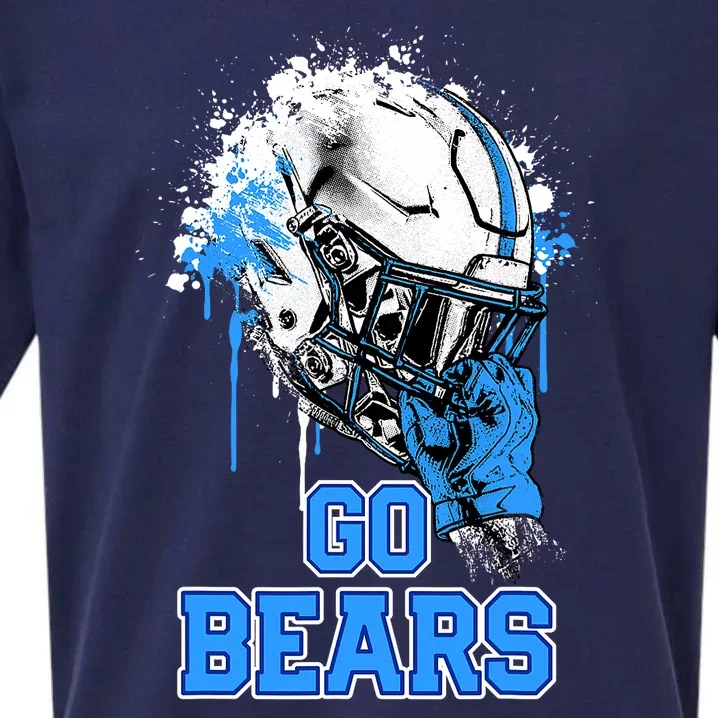 Olentangy Berlin Bears Rising Helmet Go Sueded Cloud Jersey T-Shirt