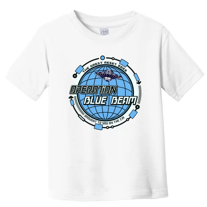 Operation Blue Beam UFO China Balloon Fake Media Toddler T-Shirt