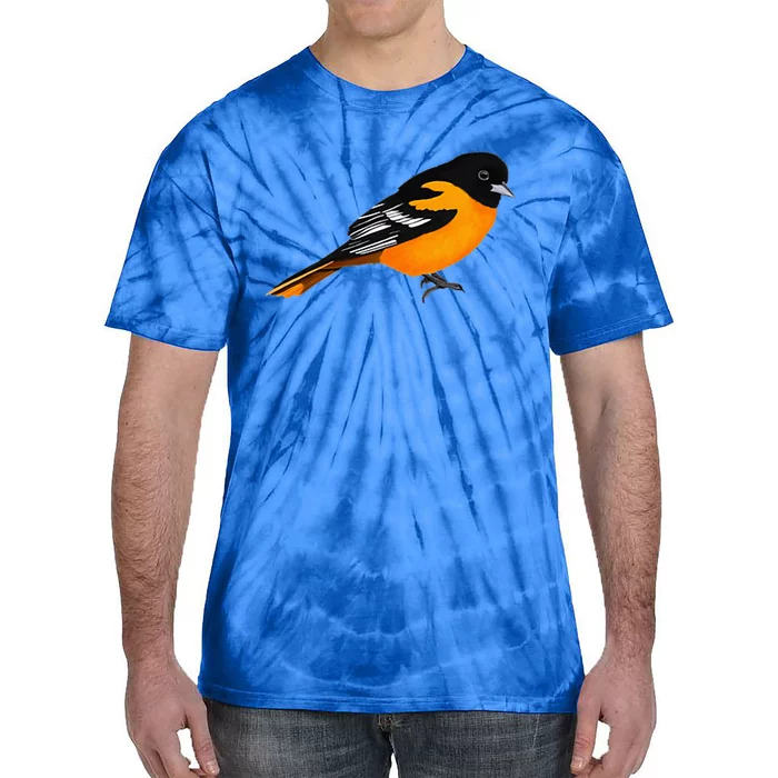 Oriole Bird Birdlover Birdwatcher Ornithologist Biologist Tie-Dye T-Shirt