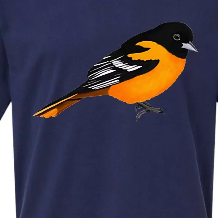 Oriole Bird Birdlover Birdwatcher Ornithologist Biologist Sueded Cloud Jersey T-Shirt