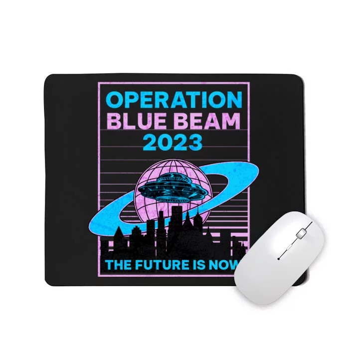 Operation Blue Beam UFO China Balloon Fake Media Mousepad