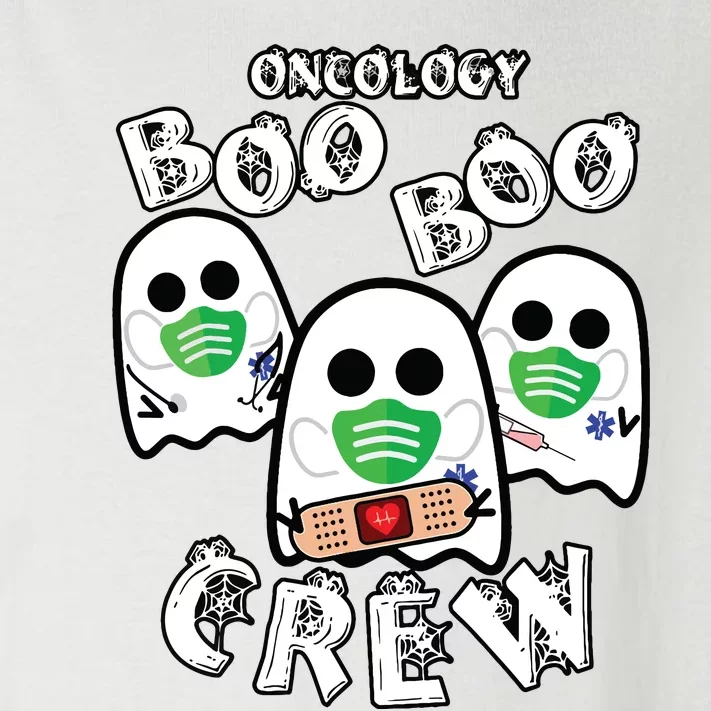 Oncology Boo Boo Crew Ghost Nurse Halloween Costume Nursing Toddler Long Sleeve Shirt