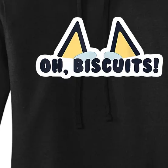 Oh Biscuits Blue Heeler Dog Dad Family Costume Women's Pullover Hoodie