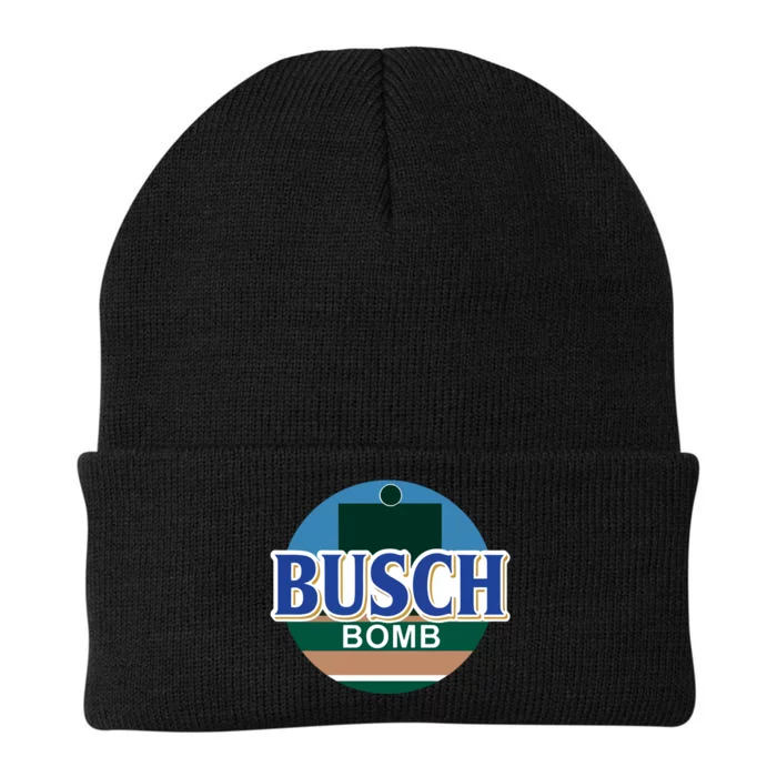 Obvious Busch Bomb Knit Cap Winter Beanie