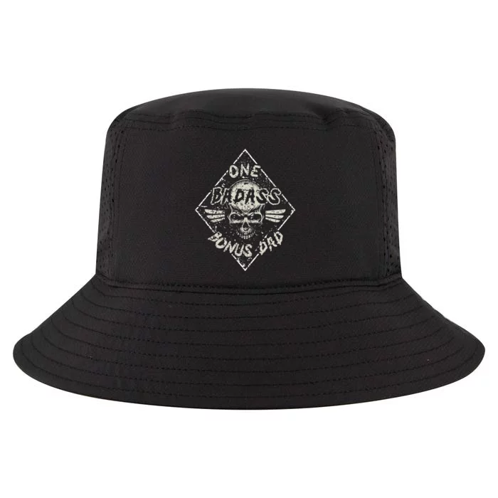 One Badass Bonus Dad Cool Comfort Performance Bucket Hat