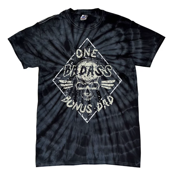 One Badass Bonus Dad Tie-Dye T-Shirt