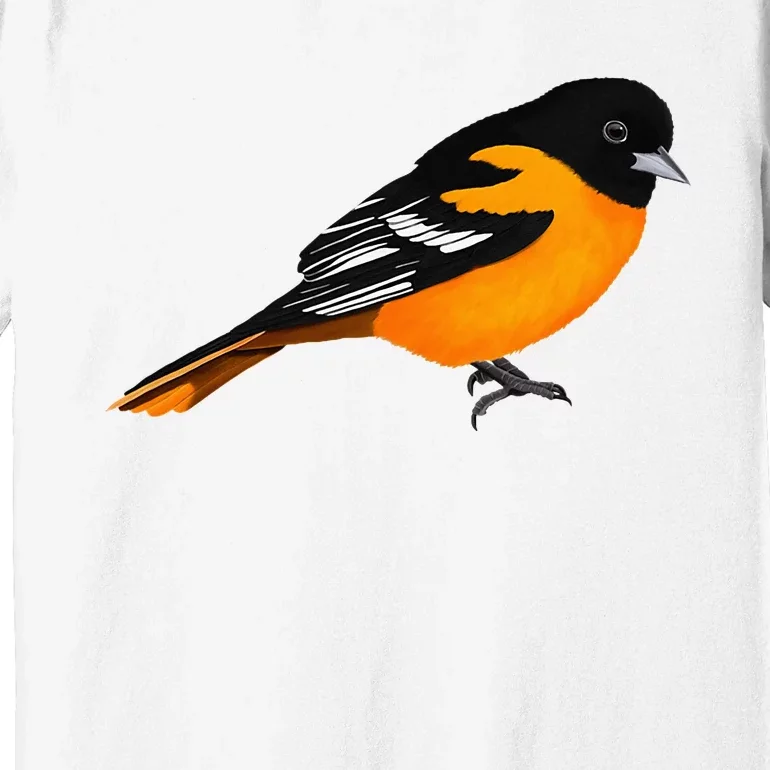 Oriole Bird Birdlover Birdwatcher Ornithologist Biologist Premium T-Shirt