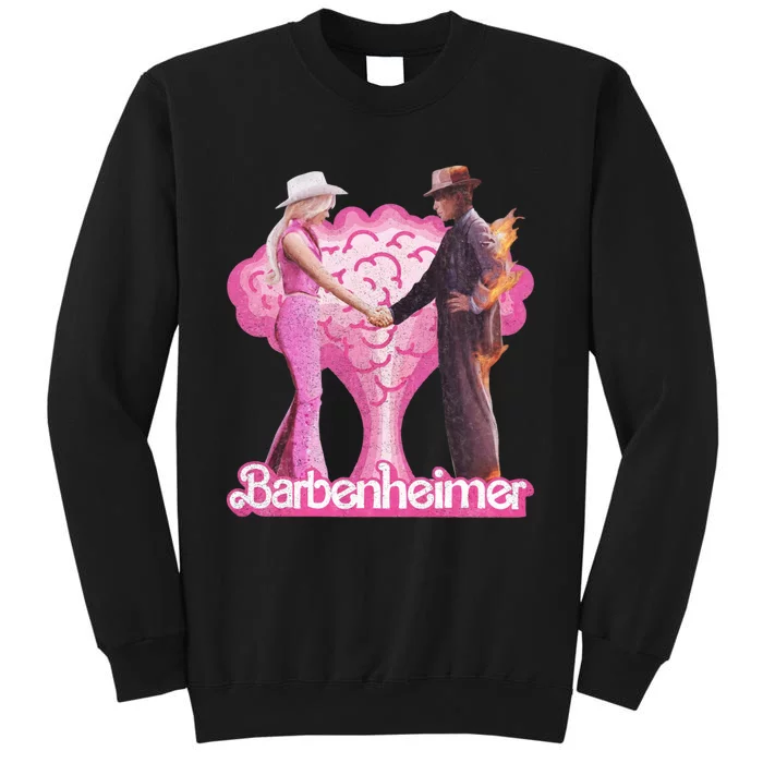 Oppenheimer Bar Bie Doll Trending Funny Hot Meme Tall Sweatshirt