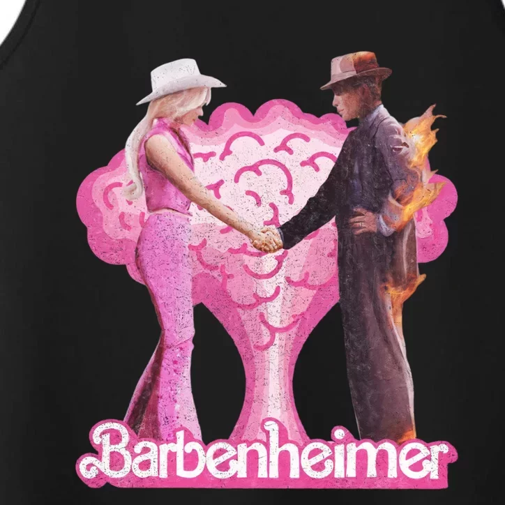 Oppenheimer Bar Bie Doll Trending Funny Hot Meme Performance Tank