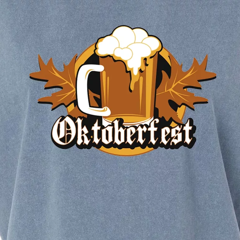 Oktoberfest Beer Celebration Logo Garment-Dyed Women's Muscle Tee