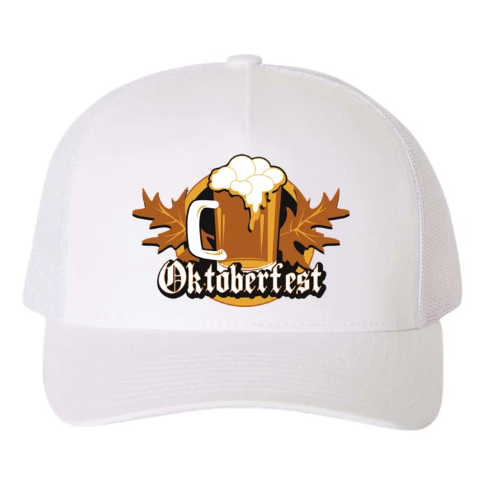 Oktoberfest Beer Celebration Logo Yupoong Adult 5-Panel Trucker Hat