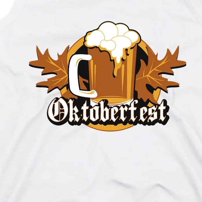 Oktoberfest Beer Celebration Logo Tank Top