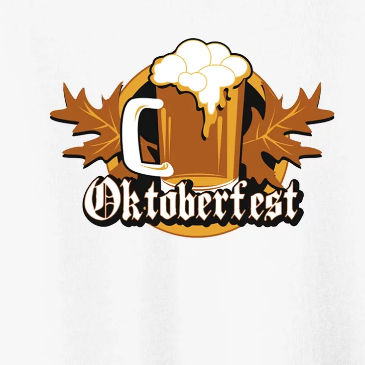 Oktoberfest Beer Celebration Logo Toddler T-Shirt