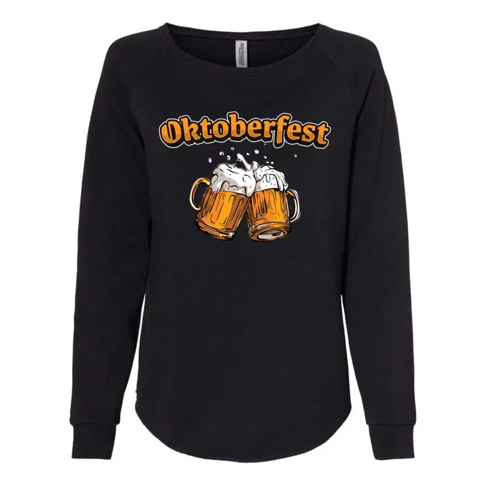 Oktoberfest Beer Cheer Womens California Wash Sweatshirt