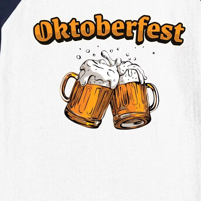 Oktoberfest Beer Cheer Baseball Sleeve Shirt