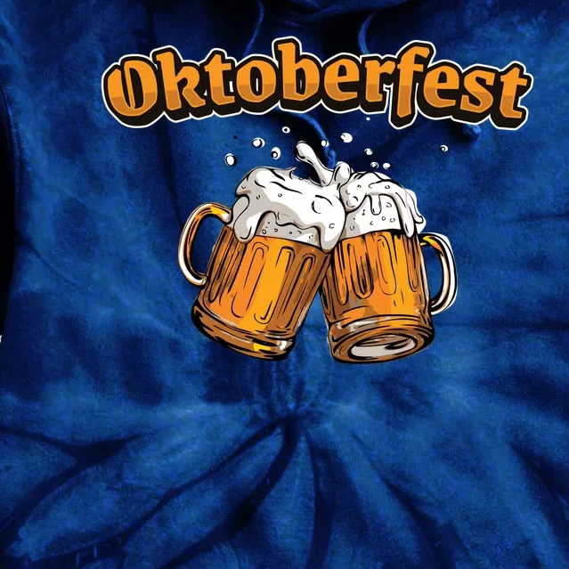 Oktoberfest Beer Cheer Tie Dye Hoodie