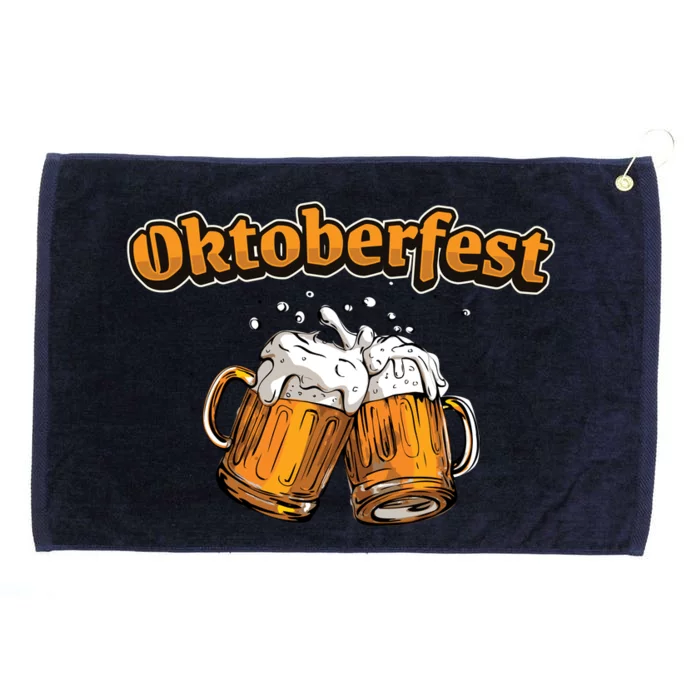 Oktoberfest Beer Cheer Grommeted Golf Towel