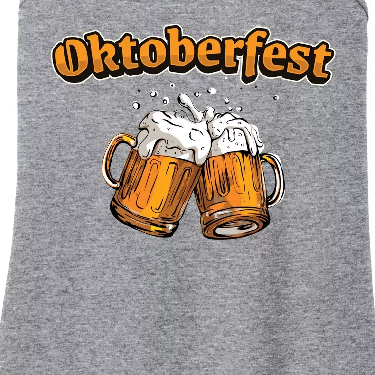 Oktoberfest Beer Cheer Ladies Essential Tank