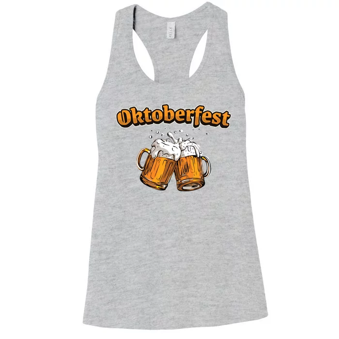 Oktoberfest Beer Cheer Women's Racerback Tank