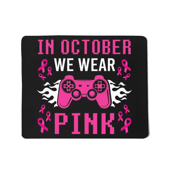 October Breast Cancer Awareness Gaming Collection Mousepad