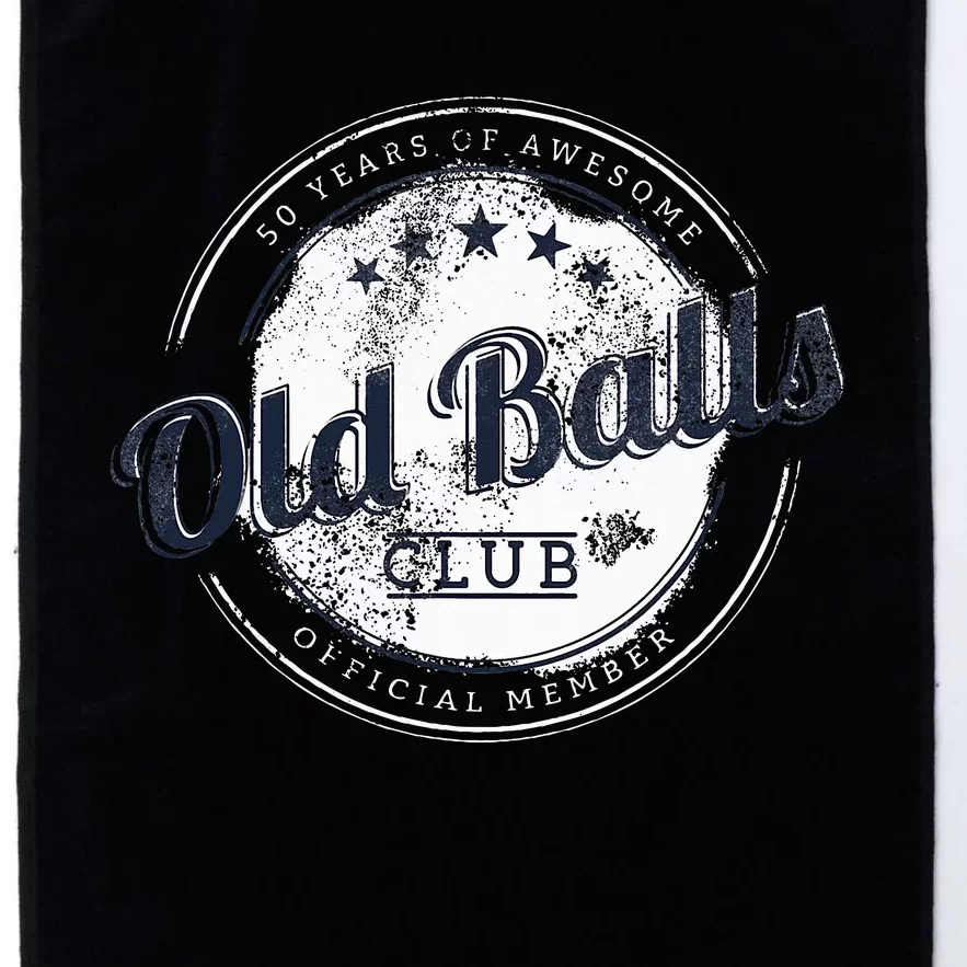 Old Balls Club Platinum Collection Golf Towel