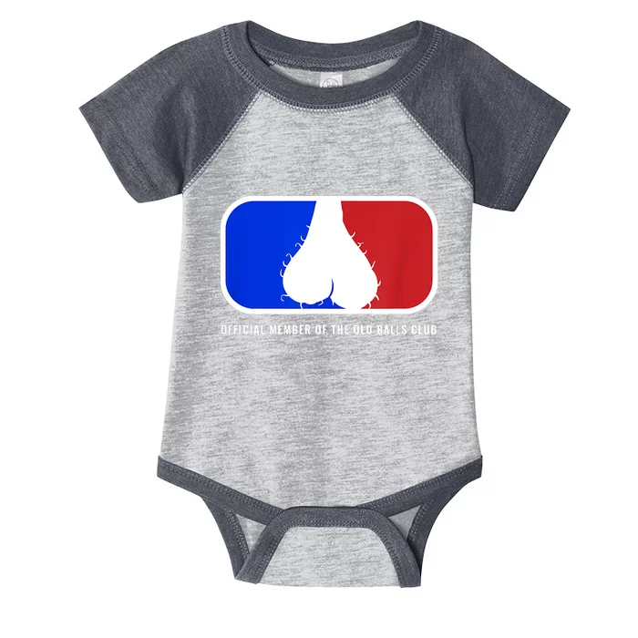 Old Balls Club Funny 40th 50th 60th Birthday For Him Infant Baby Jersey Bodysuit