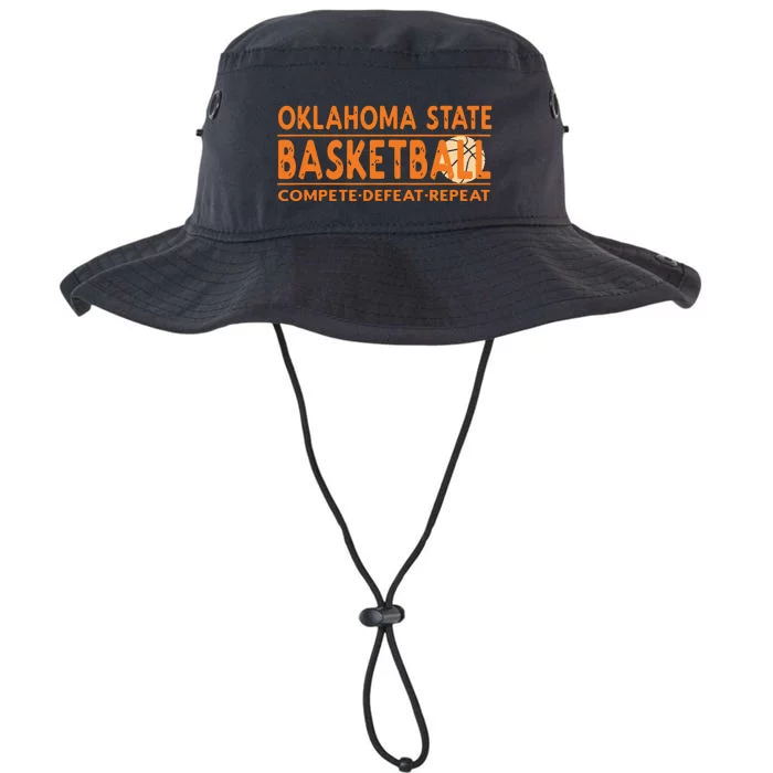 Oklahoma Basketball Compete Defeat Repeat Legacy Cool Fit Booney Bucket Hat