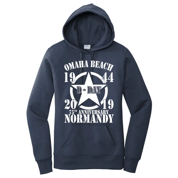 Omaha Beach Dgiftday 75th Anniversary Second World War Us Star Gift Women's Pullover Hoodie